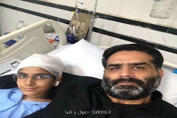 دیدار دایی دختر کاپشن صورتی با گزارشگر سازمان ملل